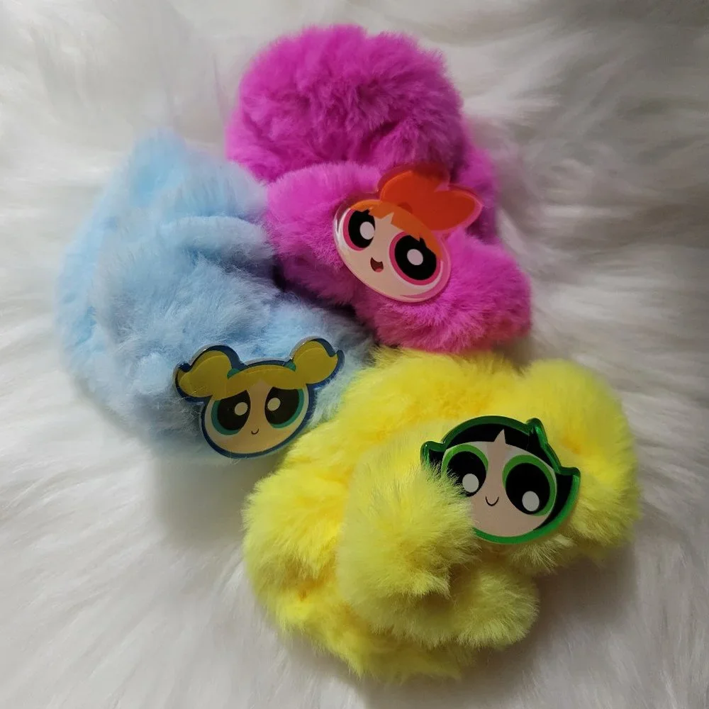 Powerpuff Girls Plush Scrunchie Set